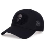 Cool Skull Adjustable Cap with Mesh Back