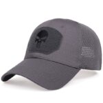 Cool Skull Adjustable Cap with Mesh Back